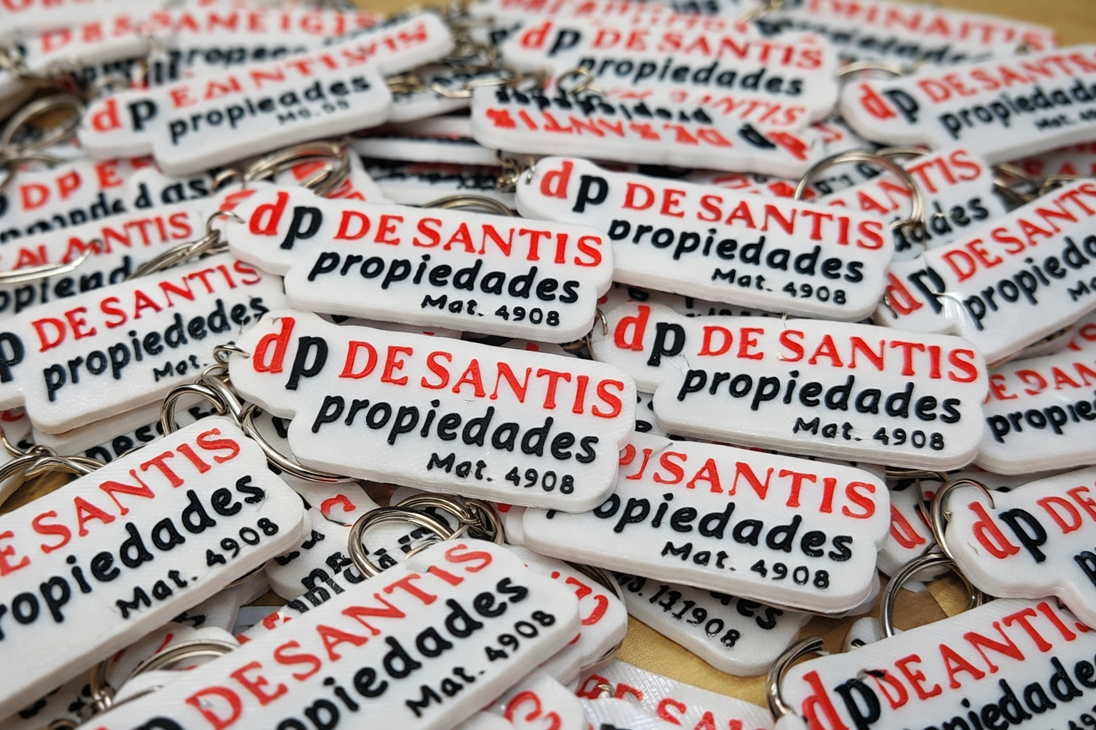 Merchandising personalizado impreso en 3D para marcas en Córdoba